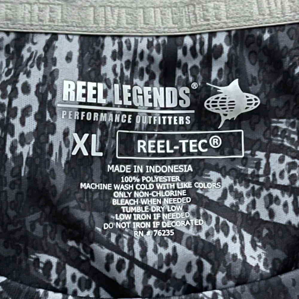 Reel Legends Reel-Tec Long Sleeve Performance Shirt Men’s XL - Picture 7 of 14